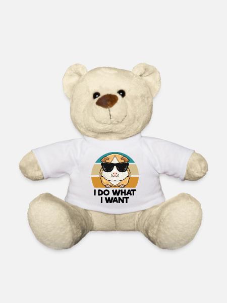 Dictons de cobayes - Nounours - blanc