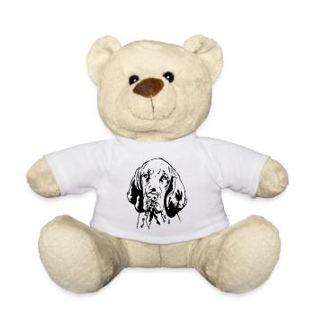 BRACCO ITALIANO Chiens de chasse Portrait Wilsigns - Nounours - blanc - Devant