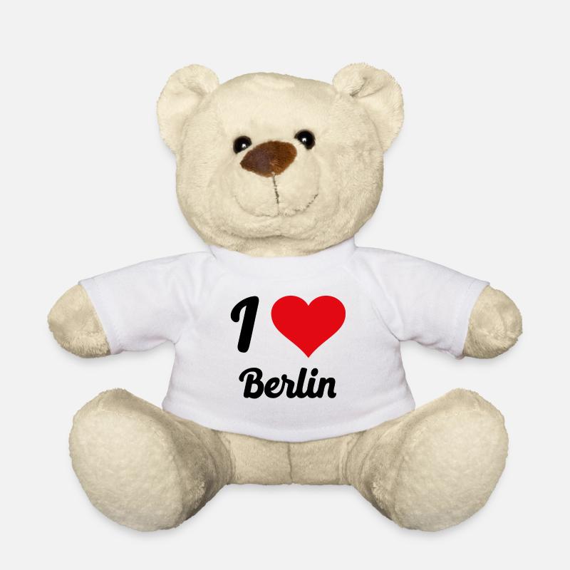 I Love Berlin - Teddy - Weiß