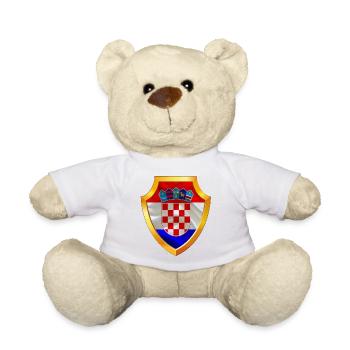 Kroatien Kroatien Hrvatska Zagreb Fußball Modric - Teddy - Weiß - Vorne