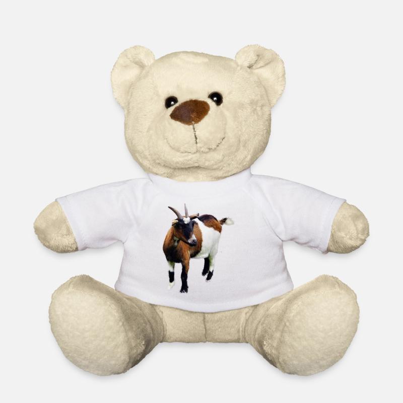 Goat - Teddy Bear - white