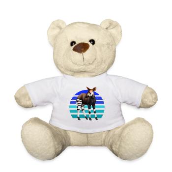 Sweet Okapi - Teddy Bear - white - Front