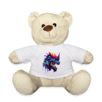 Monster Unicorn - Teddy Bear - white - Front
