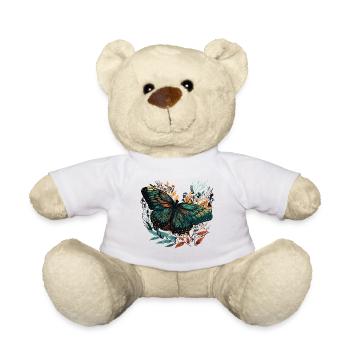 Atemberaubender Schmetterling - Teddy - Weiß - Vorne
