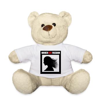 Women life freedom - Nounours - blanc - Devant