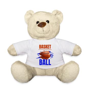 Basket-ball - Nounours - blanc - Devant