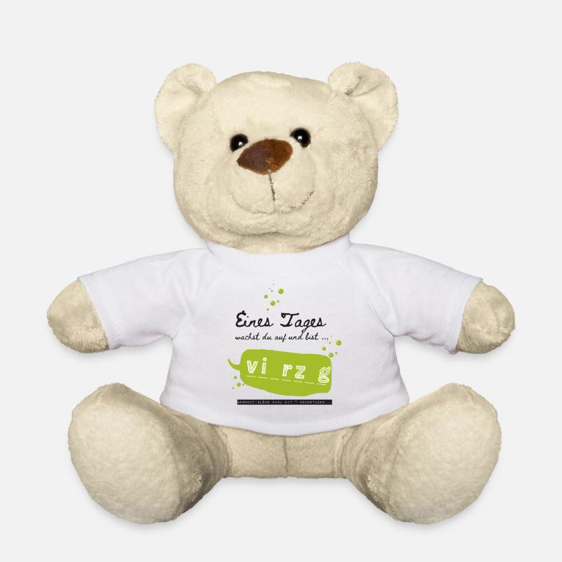 Vierzigster Geburtstag - Teddy - Weiß