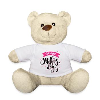 Bonne fête des mères - Nounours - blanc - Devant