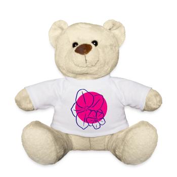 Flower Flower Plant - Teddy Bear - white - Front