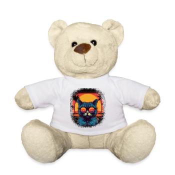 birthday present idea humor persian avocados joke - Teddy Bear - white - Front