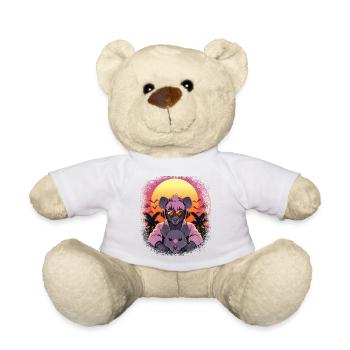blagues citation drôle coati cool animal ice bear - Nounours - blanc - Devant