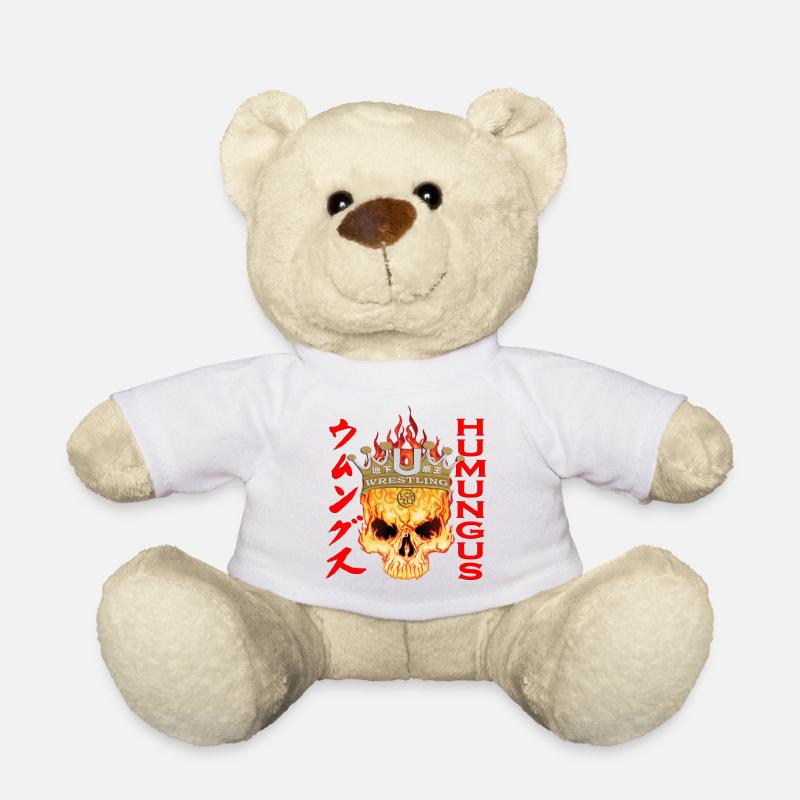 humungus-flammenshirt - Teddy - Weiß