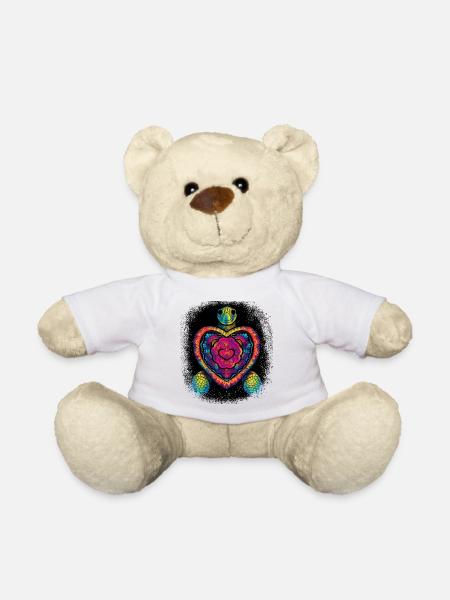 statement lgbtqi and gift gay rights heart - Teddy - Weiß