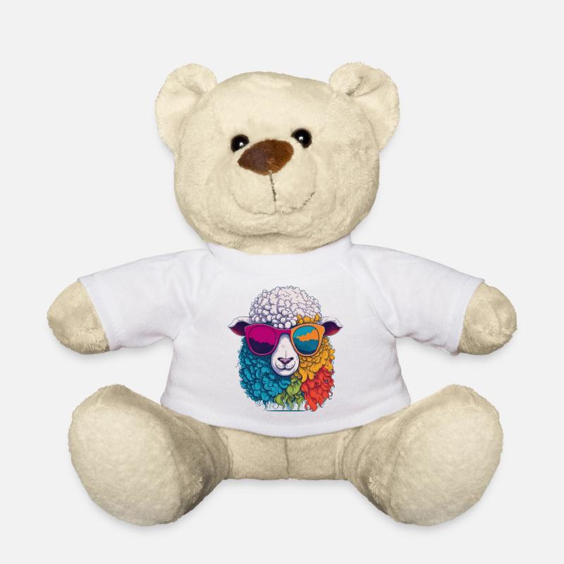 moutons frais - Nounours - blanc