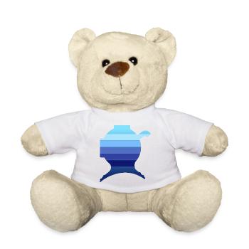 Fond profil N°5 - Nounours - blanc - Devant