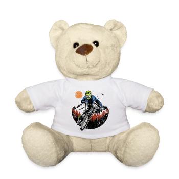 Midnight Ridge Rider - Teddy Bear - white - Front