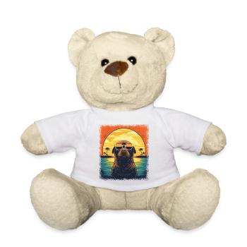cute mammal cool joke water statement animal - Teddy - Weiß - Vorne