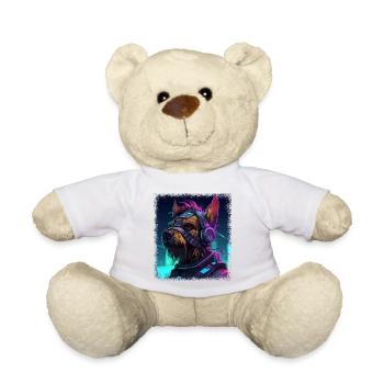 beagle cadeaux blague beagle lover cadeau - Nounours - blanc - Devant