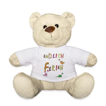 Ferien Urlaub - Teddy - Weiß - Vorne