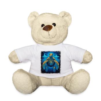 tortoises animal wave bday turtle doves duck - Teddy - Weiß - Vorne