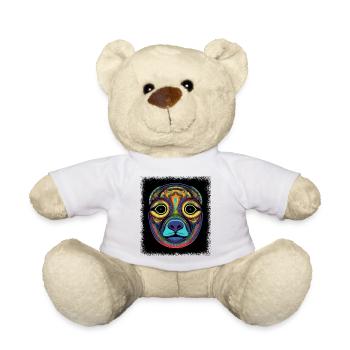 funny sayings mammal animal humor nordpool - Teddy - Weiß - Vorne