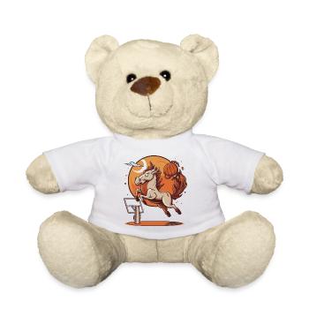 Reifen auf Hufen - Teddy - Weiß - Vorne