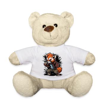 Panda-Verfolgungsjagden - Teddy - Weiß - Vorne