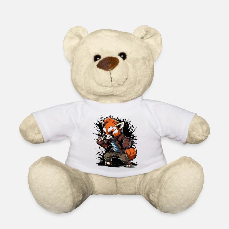 Panda-Verfolgungsjagden - Teddy - Weiß