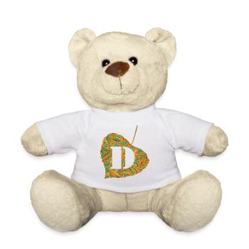Feuille E 95 D - Nounours - blanc - Devant