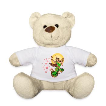 Cambodge Khmer Nouvel An Choul Chnam I Cadeau - Nounours - blanc - Devant