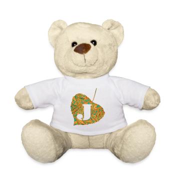 Feuille E 95 J - Nounours - blanc - Devant