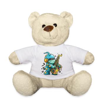 Saxobot - Teddy - Weiß - Vorne