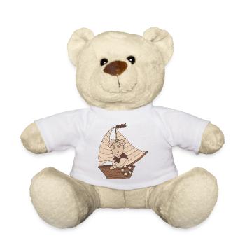 Teinte Little Captain Sepia - Nounours - blanc - Devant
