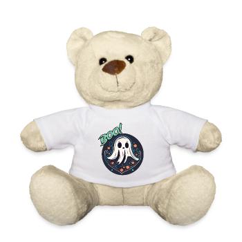 Fantôme / Fantôme / Halloween / Drap / Boo / Spooky - Nounours - blanc - Devant