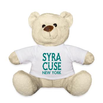 Syracuse - New York - États-Unis USA - Nounours - blanc - Devant