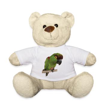 Mountain Parakeet - Teddy Bear - white - Front