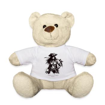Piraten Saint Malo Herz von Breizh - Teddy - Weiß - Vorne