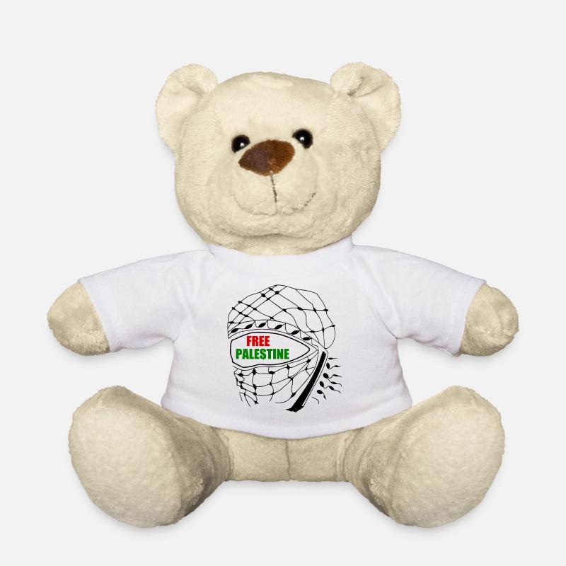 Free palestine - Teddy - Weiß