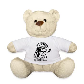 Loved by an Appenzell Mountain Dog Hunde Wilsigns - Teddy - Weiß - Vorne