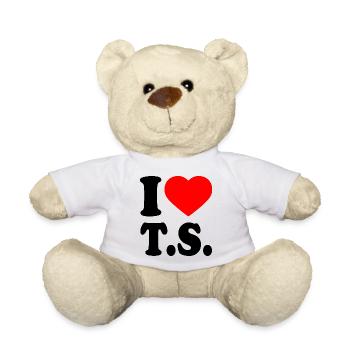 I love ts - Teddy - Weiß - Vorne