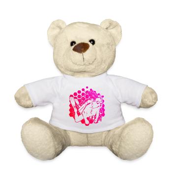 Scuba Diver Diver Diver Ladies Plongée sous-marine - Nounours - blanc - Devant