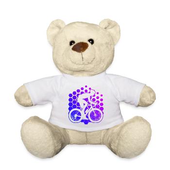 Cyclisme sur route Femmes Cyclistes sur route Vélo de route pour hommes - Nounours - blanc - Devant