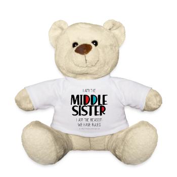 Sœur cadette - Nounours - blanc - Devant