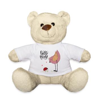 Hello Lovely Valentine - Teddy - Weiß - Vorne