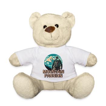 Bergsteiger aus Leidenschaft - Teddy - Weiß - Vorne