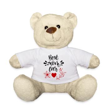 Meilleure maman de tous les temps - Nounours - blanc - Devant
