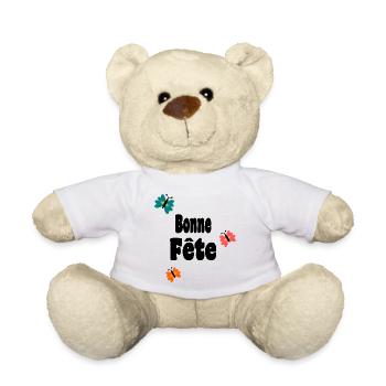 GRANNY. GRANDMA. MOTHER'S DAY. HAPPY BIRTHDAY MAMI - Teddy Bear - white - Front