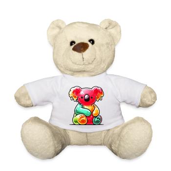 Koala - Nounours - blanc - Devant