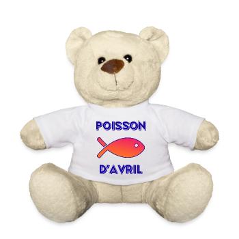 FISCH. APRILSCHERZ - Teddy - Weiß - Vorne