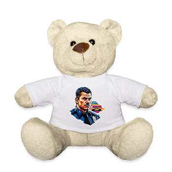Police / Opérations / Profession / Emploi / Forces d’urgence - Nounours - blanc - Devant